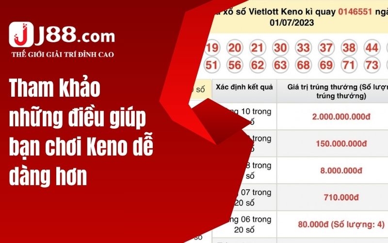 Tham khảo những điều giúp bạn chơi Keno dễ dàng hơn