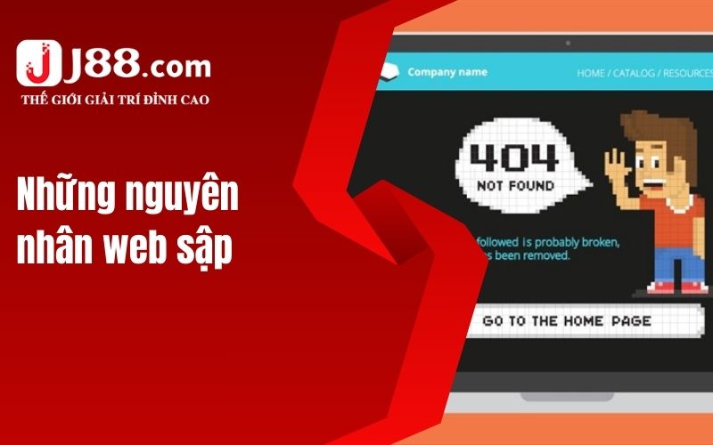 Những nguyên nhân web sập