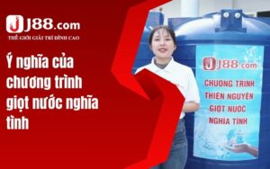 Ý nghĩa của chương trình giọt nước nghĩa tình